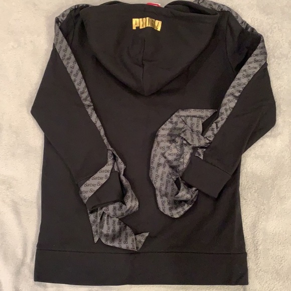 NWT BARBIE  x Puma Zip Sweater Hoodie Rare - Picture 7 of 14